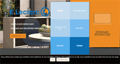 Desktop Screenshot of eleclerc-serviceouest.com
